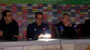 قطع برق در نشست مطبوعاتی سرمربی تراکتور 