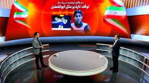 تجلیل مجری از عملکرد فوق العاده ابوالفضل زندی 