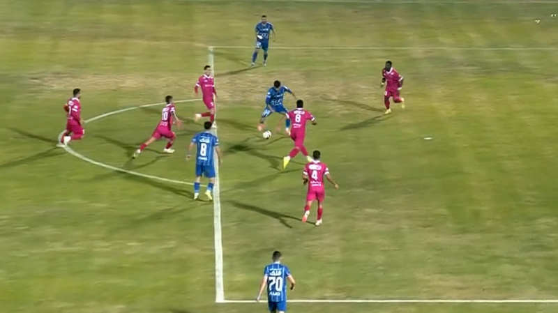 ضربه خطرناک قلی زاده مقابل دروازه پرسپولیس