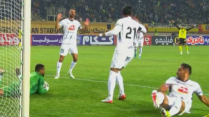 شوت استثنایی آلوز که منجر به گل نشد 