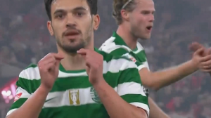 گل اول اسپورتینگ به بنفیکا (گونکالوس)