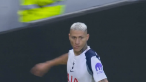 گل اول تاتنهام به برنتفورد توسط ریچارلیسون