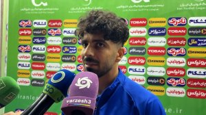 صحبت های بازیکنان پس از دیدار ملوان - مس رفسنجان