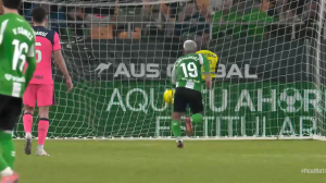 گل سوم رئال بتیس به بارسلونا (کوچو)