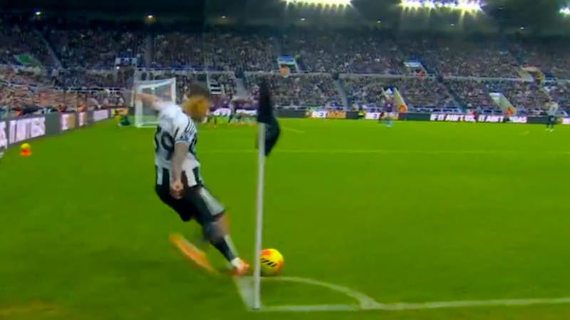 گلزنی برونو گیمارش از نقطه کرنر 