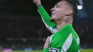 گل اول رئال بتیس به بارسلونا (آنتونی)