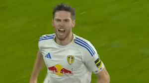 گل دوم لیدز به لیورپول توسط استاچ 