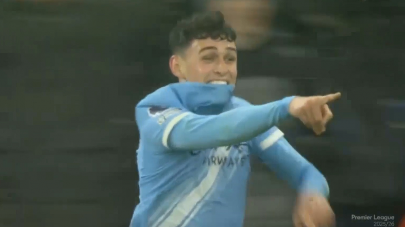 گل سوم منچسترسیتی به ساندرلند (فودن)