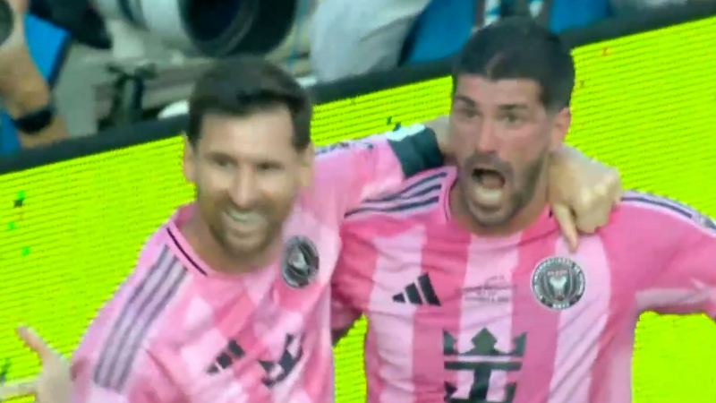 پاس گل مسی؛ گل دوم اینتر میامی به ونکوور 