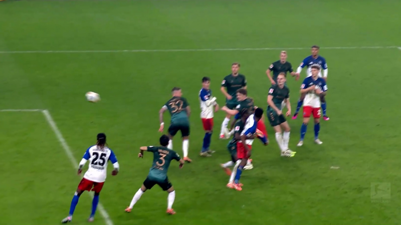 گل عقربی فوق العاده ووسکوویچ مقابل وردرمن