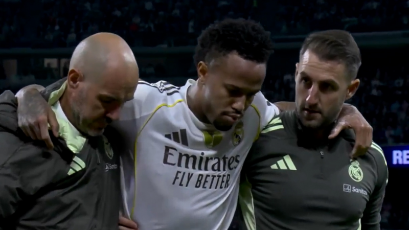 مصدومیت و تعویض میلیتائو مقابل سلتاویگو