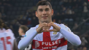 گل اول جنوا به اودینزه (مالینوسکی)