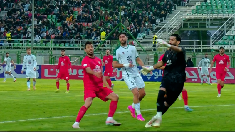 سیو بیرانوند در مقابل ذوب آهن