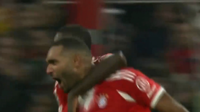 گل سوم بایرن مونیخ به اسپورتینگ (تاه)