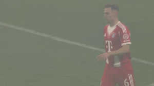 گل اول اسپورتینگ به بایرن مونیخ (گل به خودی)