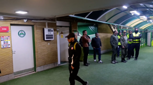 خروج بازیکنان تراکتور از استادیوم بدون مصاحبه با خبرنگاران