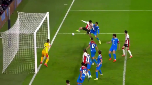 گل دوم آیندهوون به اتلتیکومادرید(پپی)