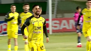 گل اول سپاهان به آلومینیوم (رضاوند)