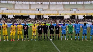 مراسم ابتدایی بازی فجر شهید سپاسی و چادر ملو اردکان