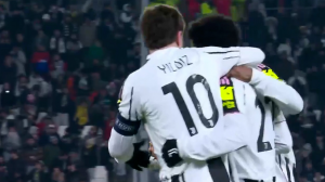 گل اول یوونتوس به پافوس توسط مک کنی 