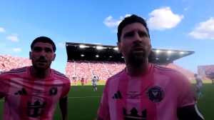 تصاویر قهرمانی مسی در آمریکا از نگاه دوربین داور