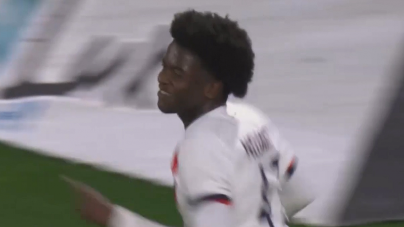 گل دوم پاری سن ژرمن به متز توسط جانتو