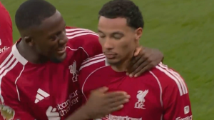 دبل اکیتیکه؛ گل دوم لیورپول به برایتون
