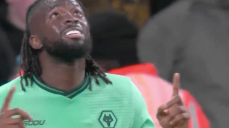 گل اول ولورهمپتون به آرسنال(آروکوداره)