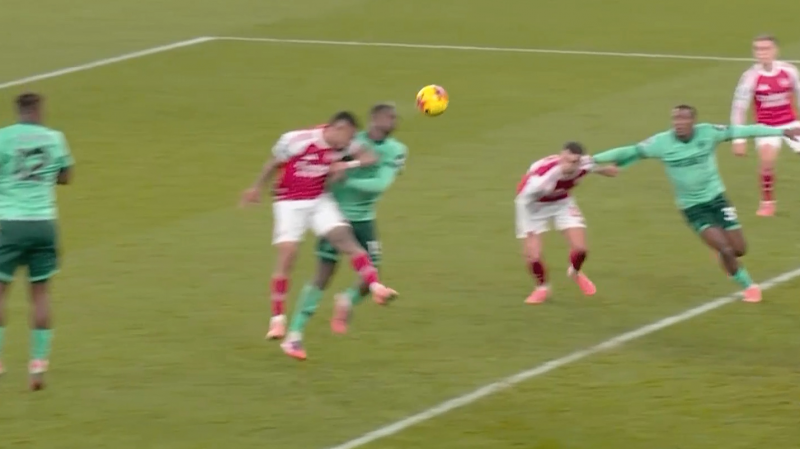 گل دوم آرسنال به ولورهمپتون (موسکوئرا گل به خودی)