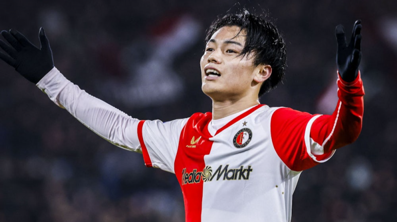 هالند و امباپه نه، بهترین گلزن اروپا ژاپنی است!