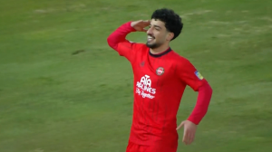 گل دوم تراکتور به پیکان توسط هاشم نژاد