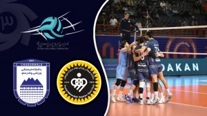 خلاصه والیبال چادرملو اردکان 3 - سپاهان 0