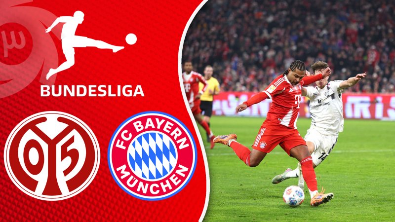 خلاصه بازی بایرن مونیخ 2 - ماینتس 2