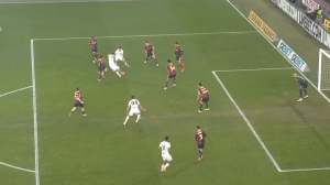 گل دوم اینتر به جنوا (لائوتارو مارتینز)