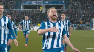 گل اول آلاوس به رئال مادرید (ویسنته)