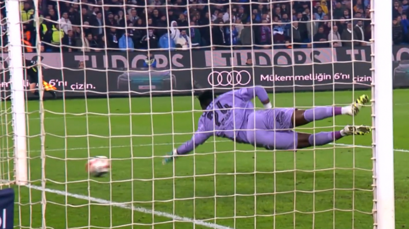 اونانا تلاش بازیکنان ترابزون اسپور را هدر داد