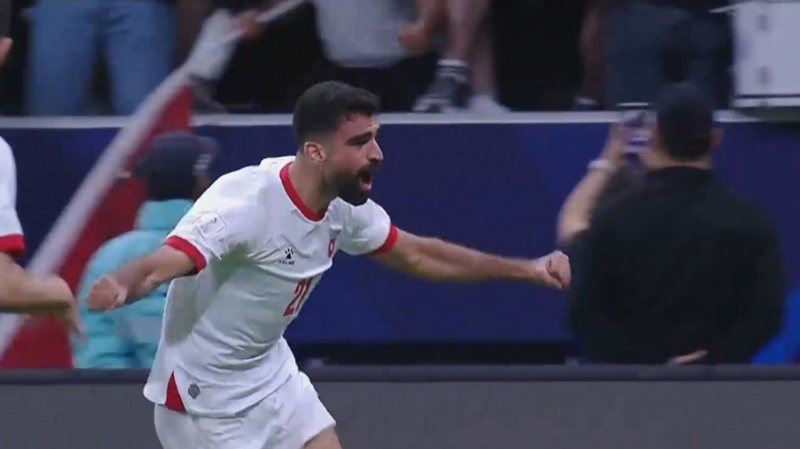 گل اول اردن به عربستان (راشدان)