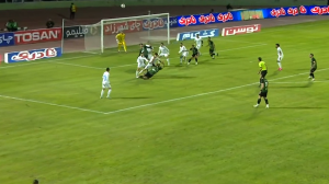 صحنه مشکوک در محوطه جریمه استقلال 