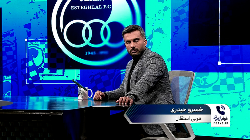 اظهارات جنجالی خسرو حیدری روی آنتن زنده