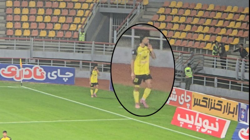 جنجالی‌ترین حرکت ستاره جدید فوتبال ایران!