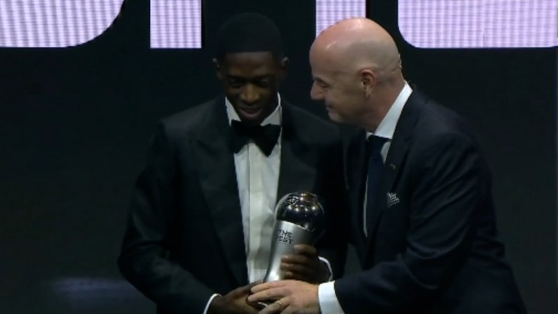 عثمان دمبله؛ بهترین بازیکن سال ۲۰۲۵ از سوی فیفا