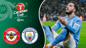 خلاصه بازی  منچسترسیتی 2 - برنتفورد 0  