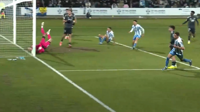 گل اول تالاورا به رئال مادرید  (آرویو)