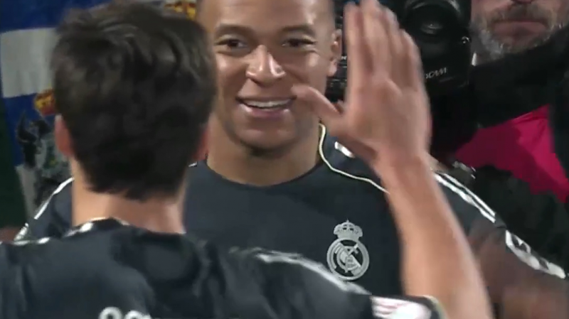 گل دوم رئال مادرید به تالاورا (گل به خودی)