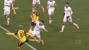 گل اول دورتموند به مونشن گلادباخ توسط برانت