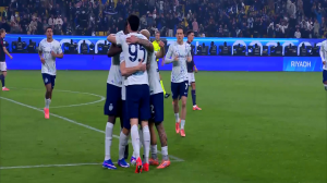 گل اول اینتر به بولونیا توسط تورام 