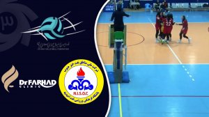 خلاصه بازی والیبال زنان نفت امیدیه 2 - کلینیک دکتر فرهاد 3