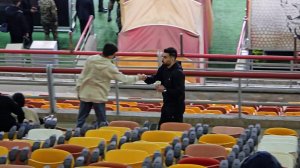 حضور هادی حبیب نژاد روی سکو