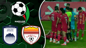 خلاصه بازی فولاد 2 - چادرملو 0 