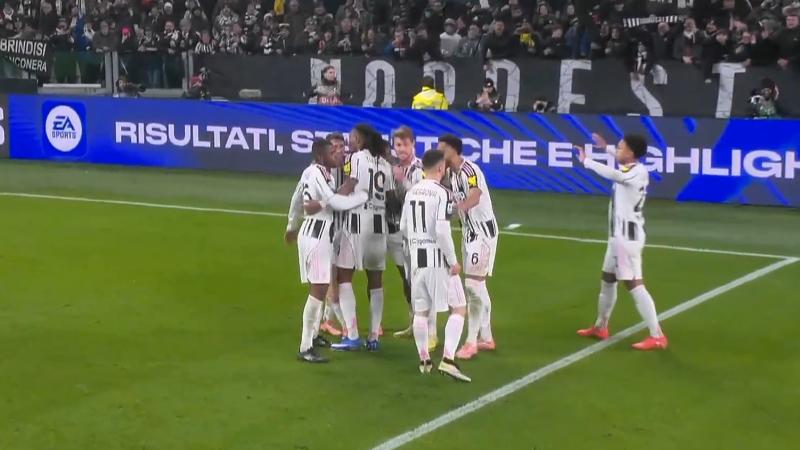 گل دوم یوونتوس به آاس رم توسط اوپندا